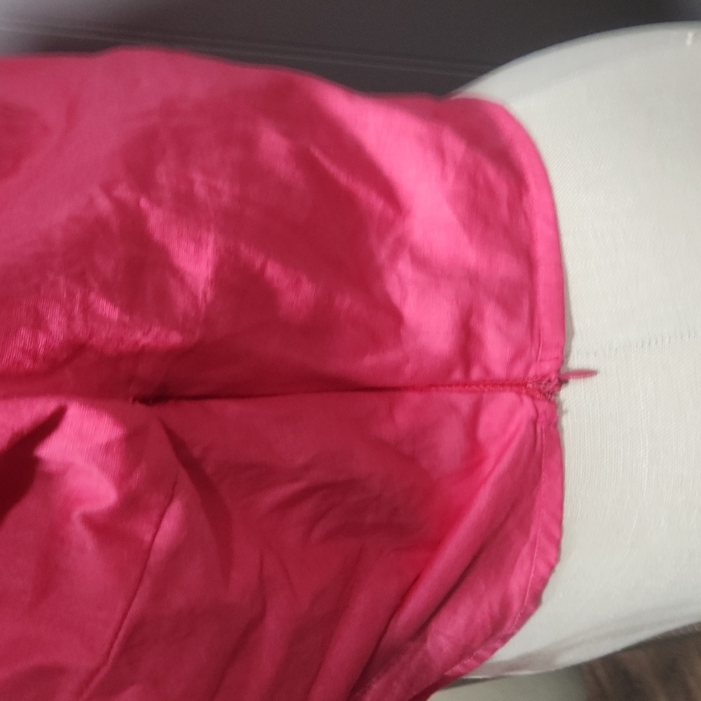 Pink Top with Front Drawstring - Picture 3 of 5